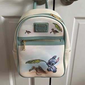 Stitch Loungefly Mini Backpack and coin purse (Disney)